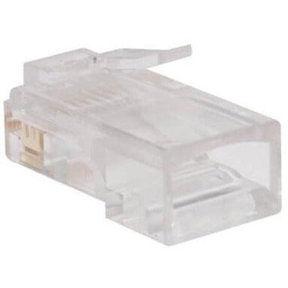 Tripp Lite N030-100 Rj45 Plugs For Round Solid / Stranded Conductor 4-Pair Cat5E Cable, 100-Pack