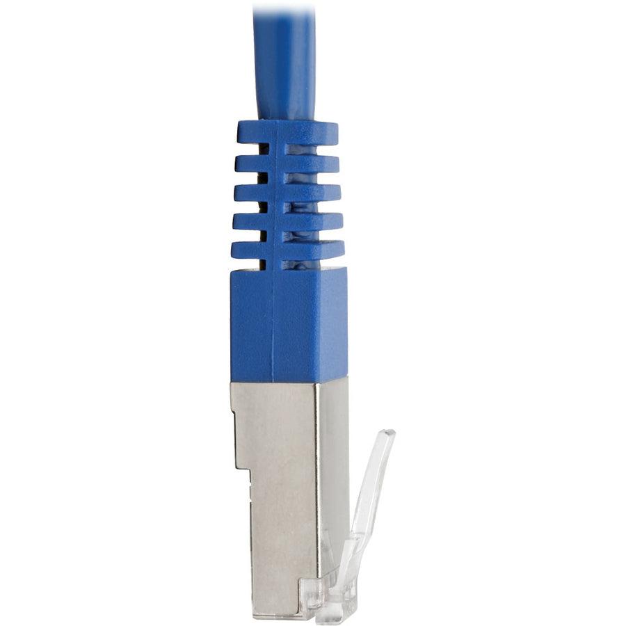 Tripp Lite N105-003-Bl Cat5E 350 Mhz Molded Shielded (Stp) Ethernet Cable (Rj45 M/M) - Blue, 3 Ft. (0.91 M)