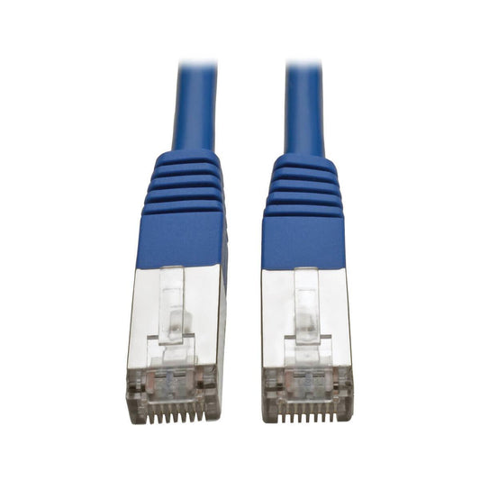 Tripp Lite N105-015-Bl Cat5E 350 Mhz Molded Shielded (Stp) Ethernet Cable (Rj45 M/M), Blue, 15 Ft. (4.57 M)