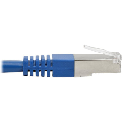 Tripp Lite N105-015-Bl Cat5E 350 Mhz Molded Shielded (Stp) Ethernet Cable (Rj45 M/M), Blue, 15 Ft. (4.57 M)