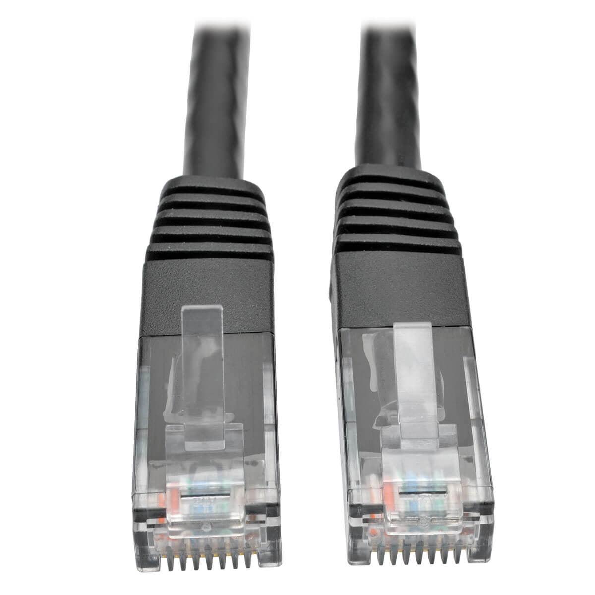 Tripp Lite N200-001-Bk Cat6 Gigabit Molded (Utp) Ethernet Cable (Rj45 M/M), Black, 1 Ft. (0.31 M)