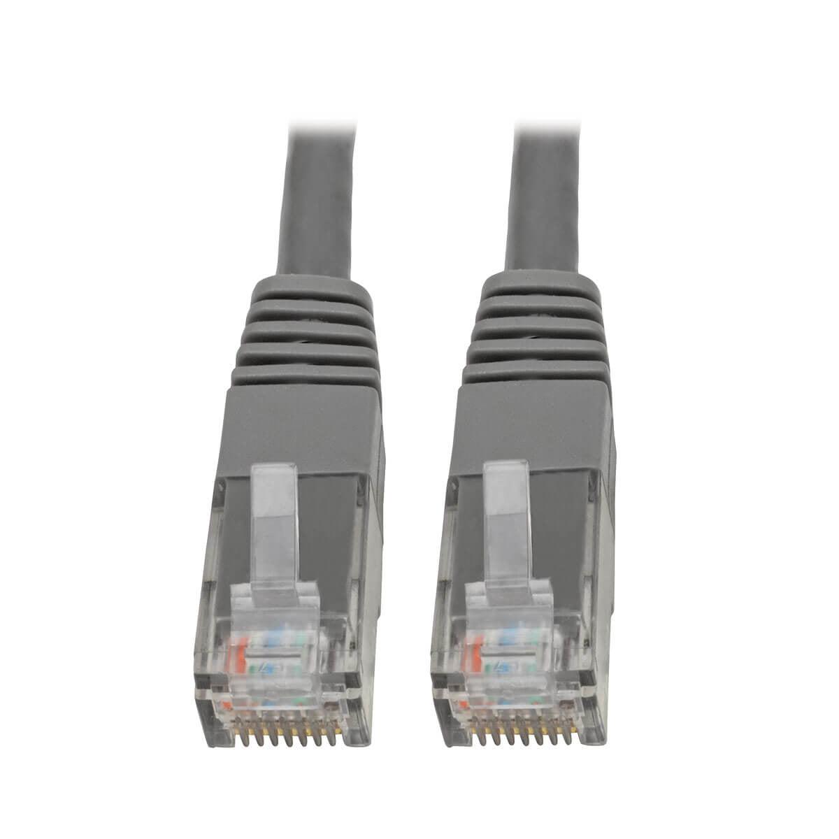 Tripp Lite N200-001-Gy Cat6 Gigabit Molded (Utp) Ethernet Cable (Rj45 M/M), Gray, 1 Ft. (0.31 M)