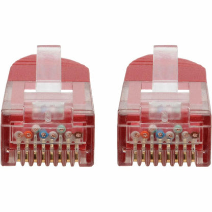 Tripp Lite N200-001-Rd Cat6 Gigabit Molded (Utp) Ethernet Cable (Rj45 M/M), Red, 1 Ft. (0.31 M)