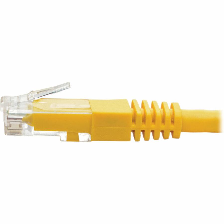 Tripp Lite N200-001-Yw Cat6 Gigabit Molded (Utp) Ethernet Cable (Rj45 M/M), Yellow, 1 Ft. (0.31 M)