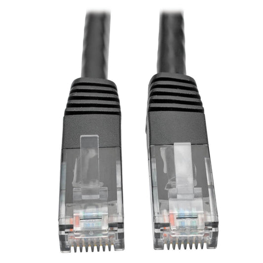 Tripp Lite N200-002-Bk Cat6 Gigabit Molded (Utp) Ethernet Cable (Rj45 M/M), Black, 2 Ft. (0.61 M)