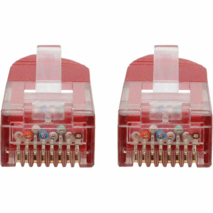 Tripp Lite N200-002-Rd Cat6 Gigabit Molded (Utp) Ethernet Cable (Rj45 M/M), Red, 2 Ft. (0.61 M)