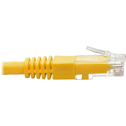 Tripp Lite N200-002-Yw Cat6 Gigabit Molded (Utp) Ethernet Cable (Rj45 M/M), Yellow, 2 Ft. (0.61 M)