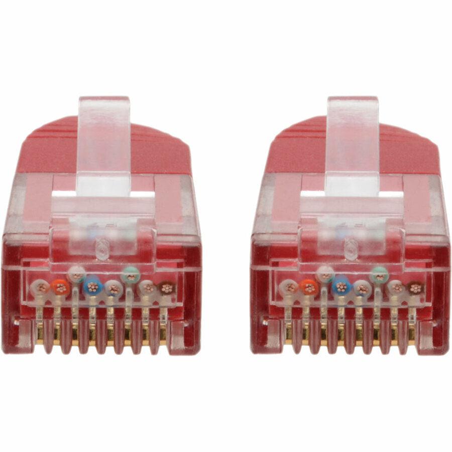 Tripp Lite N200-003-Rd Cat6 Gigabit Molded (Utp) Ethernet Cable (Rj45 M/M), Red, 3 Ft. (0.91 M)