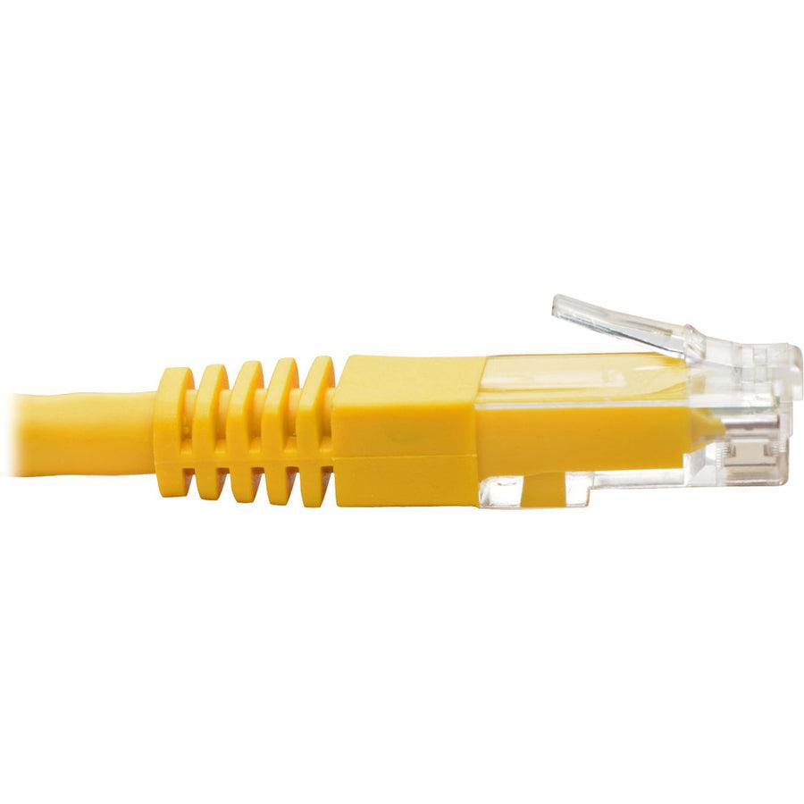 Tripp Lite N200-003-Yw Cat6 Gigabit Molded (Utp) Ethernet Cable (Rj45 M/M), Yellow, 3 Ft. (0.91 M)