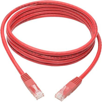 Tripp Lite N200-007-Rd Cat6 Gigabit Molded (Utp) Ethernet Cable (Rj45 M/M), Red, 7 Ft. (2.13 M)