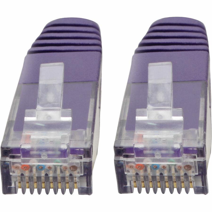 Tripp Lite N200-015-Pu Cat6 Gigabit Molded (Utp) Ethernet Cable (Rj45 M/M), Purple, 15 Ft. (4.57 M)