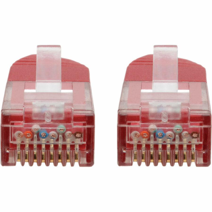 Tripp Lite N200-015-Rd Cat6 Gigabit Molded (Utp) Ethernet Cable (Rj45 M/M), Red, 15 Ft. (4.57 M)