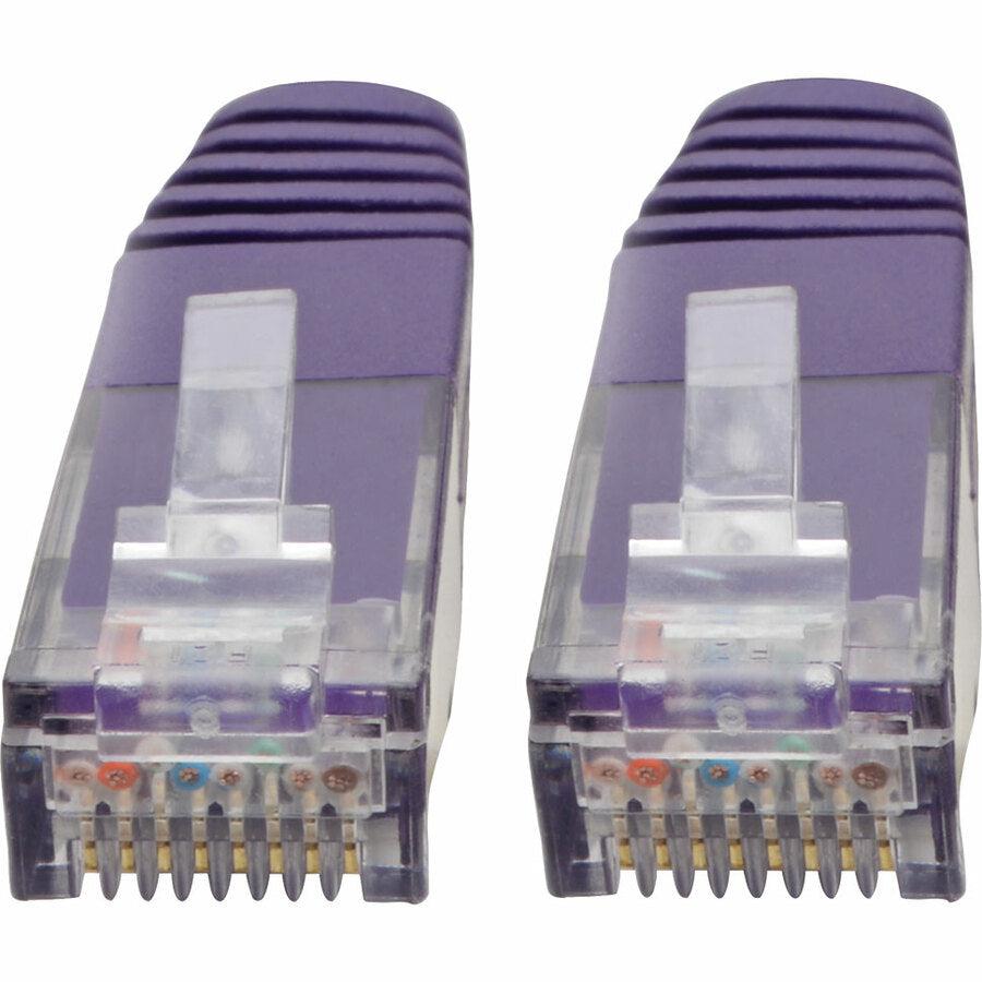 Tripp Lite N200-020-Pu Cat6 Gigabit Molded (Utp) Ethernet Cable (Rj45 M/M), Purple, 20 Ft. (6.09 M)