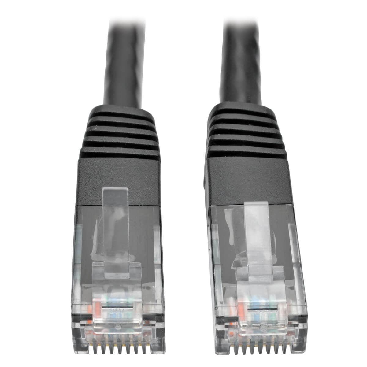 Tripp Lite N200-025-Bk Cat6 Gigabit Molded (Utp) Ethernet Cable (Rj45 M/M), Black, 25 Ft. (7.62 M)