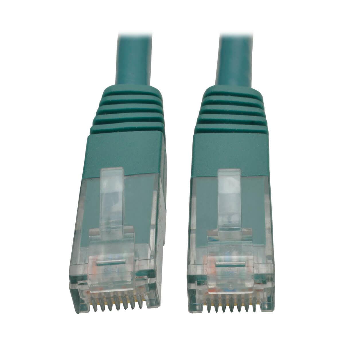 Tripp Lite N200-035-Gn Cat6 Gigabit Molded (Utp) Ethernet Cable (Rj45 M/M), Green, 35 Ft. (10.67 M)