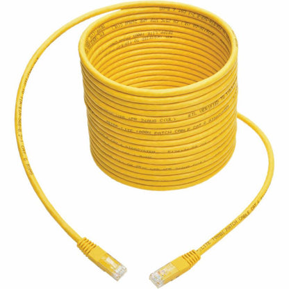 Tripp Lite N200-035-Yw Cat6 Gigabit Molded (Utp) Ethernet Cable (Rj45 M/M), Yellow, 35 Ft. (10.67 M)