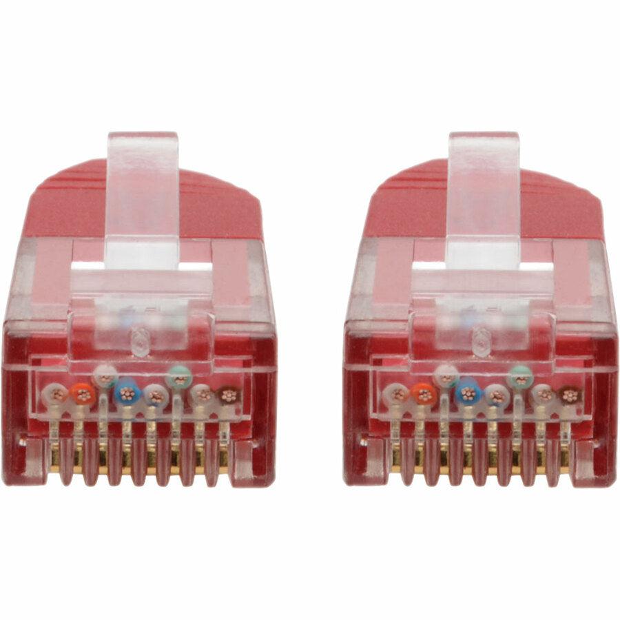 Tripp Lite N200-100-Rd Cat6 Gigabit Molded (Utp) Ethernet Cable (Rj45 M/M), Red, 100 Ft. (30.5 M)