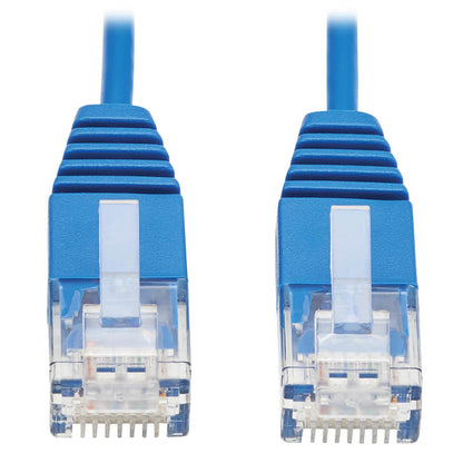 Tripp Lite N200-Ur6N-Bl Cat6 Gigabit Molded Ultra-Slim Utp Ethernet Cable (Rj45 M/M), Blue, 6-In. (15.24 Cm)