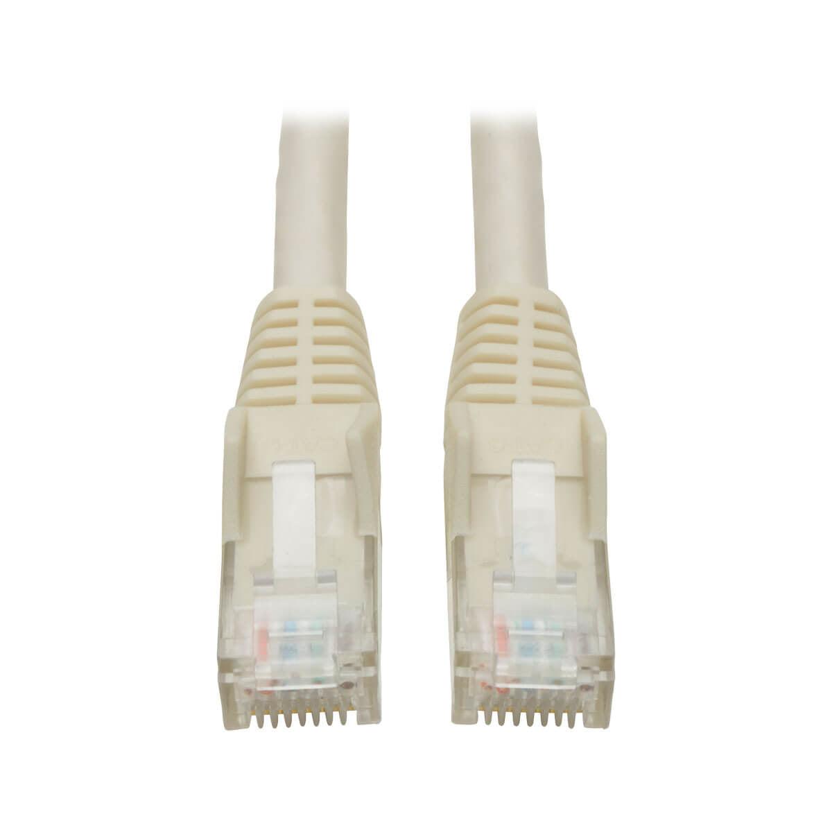 Tripp Lite N201-001-Wh Cat6 Gigabit Snagless Molded (Utp) Ethernet Cable (Rj45 M/M), White, 1 Ft. (0.31 M)