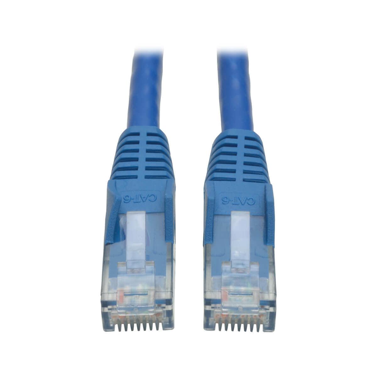 Tripp Lite N201-002-Bl50Bp Cat6 Gigabit Snagless Molded (Utp) Ethernet Cable (Rj45 M/M), Blue, 2 Ft. (0.61 M), 50-Piece Bulk Pack