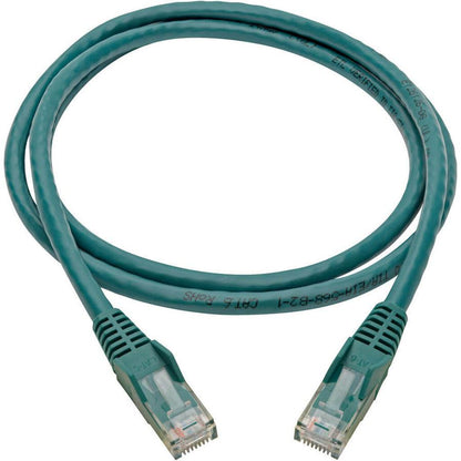 Tripp Lite N201-004-Gn Cat6 Gigabit Snagless Molded (Utp) Ethernet Cable (Rj45 M/M), Green, 4 Ft. (1.22 M)