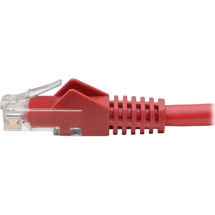 Tripp Lite N201-004-Rd Cat6 Gigabit Snagless Molded (Utp) Ethernet Cable (Rj45 M/M), Red, 4 Ft. (1.22 M)