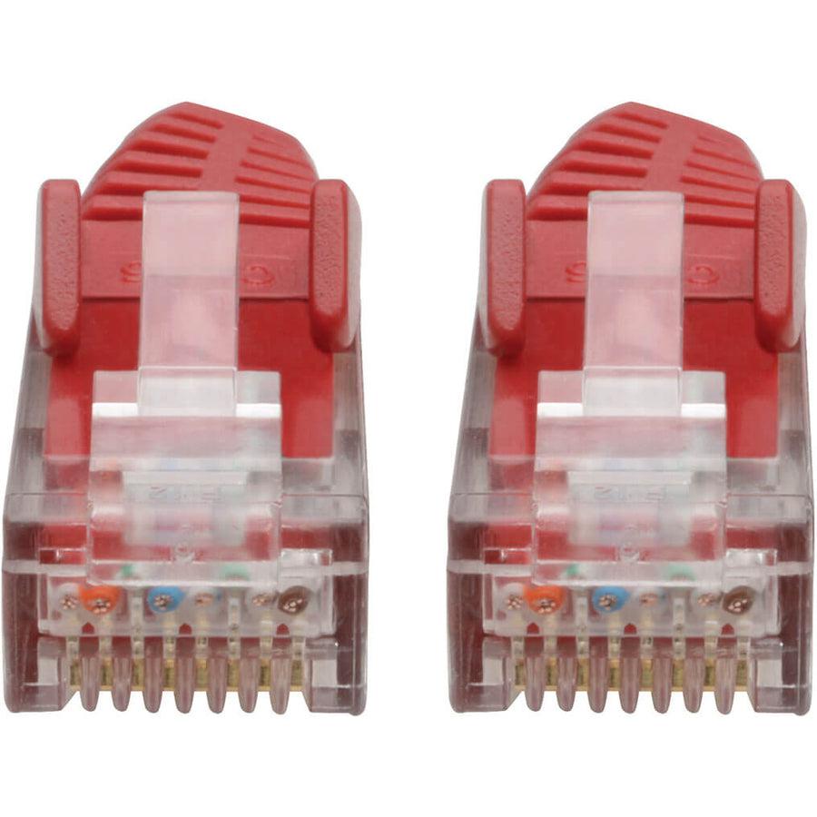 Tripp Lite N201-004-Rd Cat6 Gigabit Snagless Molded (Utp) Ethernet Cable (Rj45 M/M), Red, 4 Ft. (1.22 M)