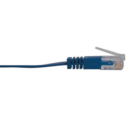 Tripp Lite N201-025-Bl-Fl Cat6 Gigabit Snagless Molded Flat (Utp) Ethernet Cable (Rj45 M/M), Blue, 25 Ft. (7.62 M)