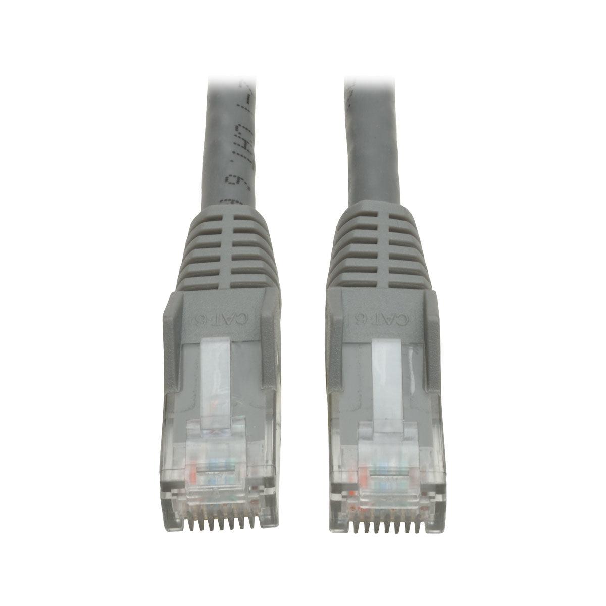 Tripp Lite N201-035-Gy Cat6 Gigabit Snagless Molded (Utp) Ethernet Cable (Rj45 M/M), Gray, 35 Ft. (10.67 M)