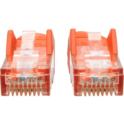 Tripp Lite N201-035-Or Cat6 Gigabit Snagless Molded (Utp) Ethernet Cable (Rj45 M/M), Orange, 35 Ft. (10.67 M)