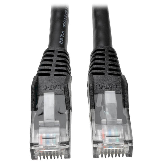 Tripp Lite N201-050-Bk Cat6 Gigabit Snagless Molded (Utp) Ethernet Cable (Rj45 M/M), Black, 50 Ft. (15.24 M)