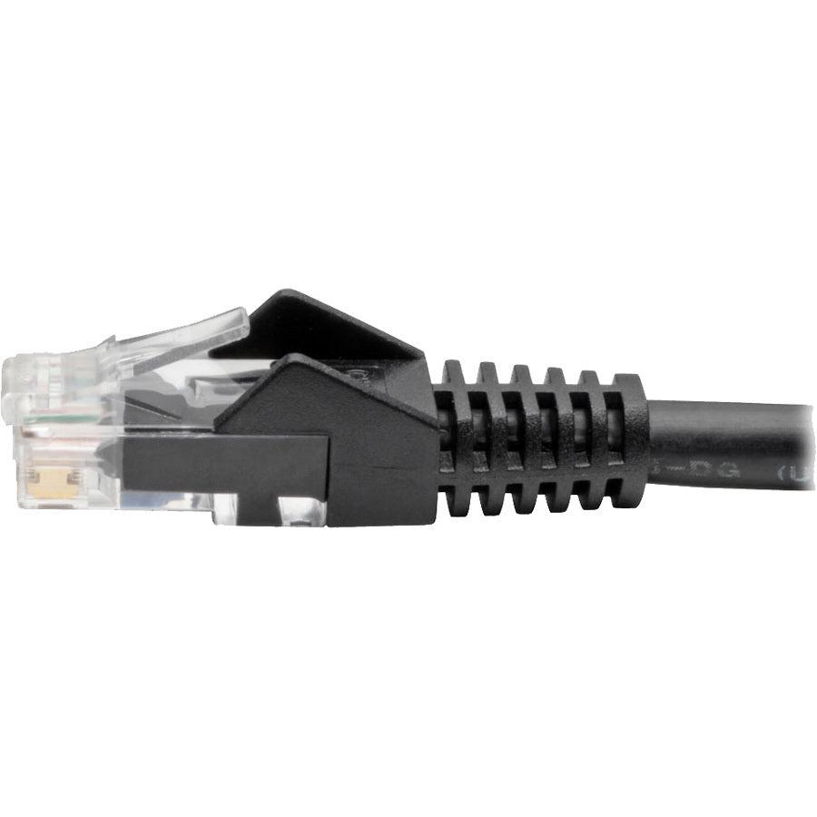 Tripp Lite N201-06N-Bk Cat6 Gigabit Snagless Molded (Utp) Ethernet Cable (Rj45 M/M), Black, 6-In. (15.24 Cm)