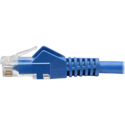 Tripp Lite N201-06N-Bl Cat6 Gigabit Snagless Molded (Utp) Ethernet Cable (Rj45 M/M), Blue, 6-In. (15.24 Cm)