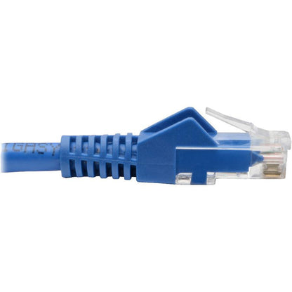 Tripp Lite N201-06N-Bl Cat6 Gigabit Snagless Molded (Utp) Ethernet Cable (Rj45 M/M), Blue, 6-In. (15.24 Cm)