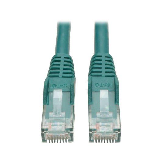 Tripp Lite N201-06N-Gn Cat6 Gigabit Snagless Molded (Utp) Ethernet Cable (Rj45 M/M), Green, 6-In. (15.24 Cm)