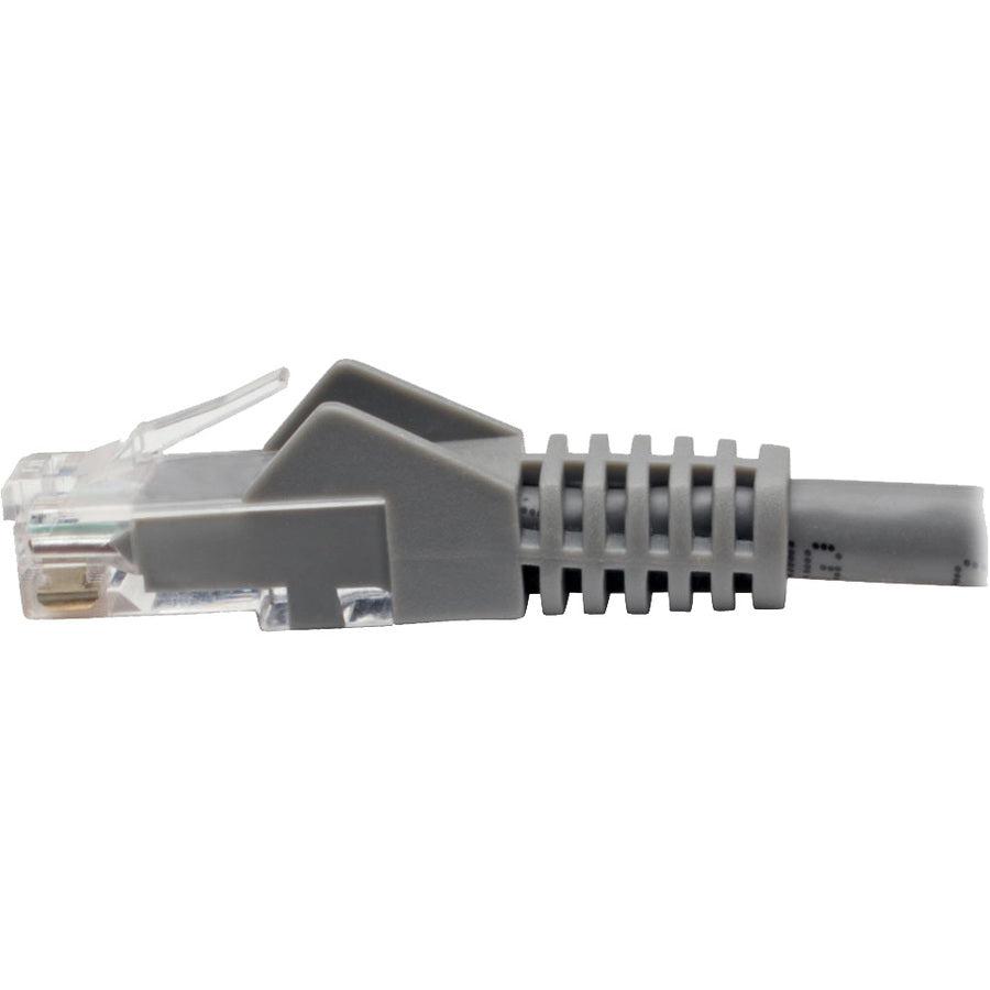 Tripp Lite N201-06N-Gy Cat6 Gigabit Snagless Molded (Utp) Ethernet Cable (Rj45 M/M), Gray, 6-In. (15.24 Cm)