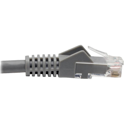 Tripp Lite N201-06N-Gy Cat6 Gigabit Snagless Molded (Utp) Ethernet Cable (Rj45 M/M), Gray, 6-In. (15.24 Cm)