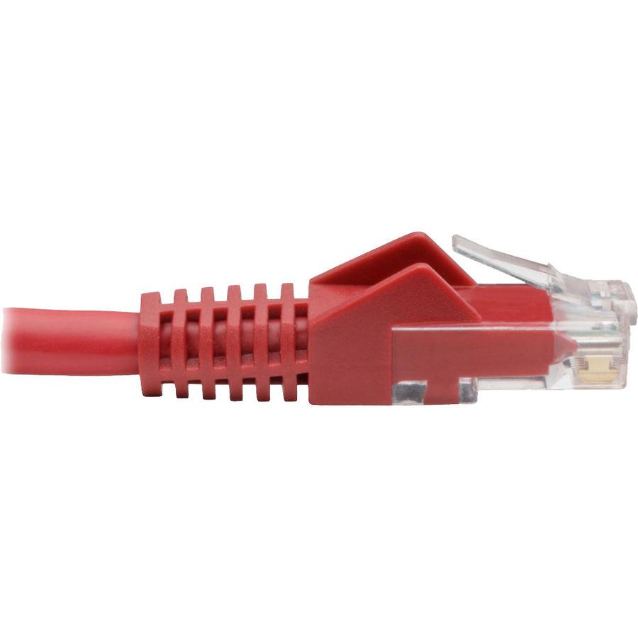 Tripp Lite N201-06N-Rd Cat6 Gigabit Snagless Molded (Utp) Ethernet Cable (Rj45 M/M), Red, 6-In. (15.24 Cm)