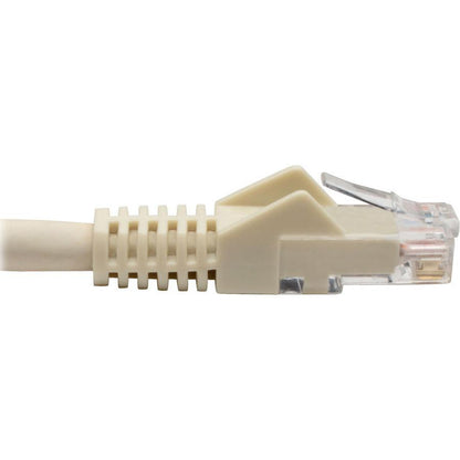 Tripp Lite N201-06N-Wh Cat6 Gigabit Snagless Molded (Utp) Ethernet Cable (Rj45 M/M), White, 6-In. (15.24 Cm)