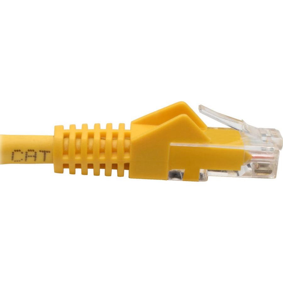 Tripp Lite N201-06N-Yw Cat6 Gigabit Snagless Molded (Utp) Ethernet Cable (Rj45 M/M), Yellow, 6-In. (15.24 Cm)