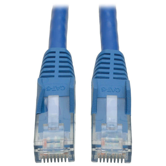 Tripp Lite N201-100-Bl Cat6 Gigabit Snagless Molded (Utp) Ethernet Cable (Rj45 M/M), Blue, 100 Ft. (30.5 M)