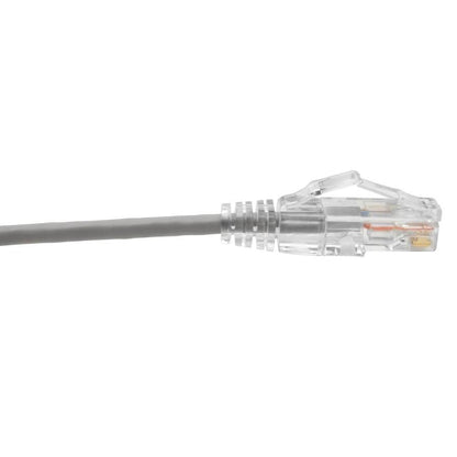 Tripp Lite N201-S01-Gy Cat6 Gigabit Snagless Slim Utp Ethernet Cable (Rj45 M/M), Gray, 1 Ft. (0.31 M)