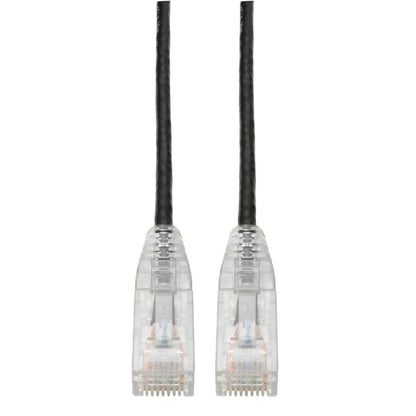 Tripp Lite N201-S02-Bk Cat6 Gigabit Snagless Slim Utp Ethernet Cable (Rj45 M/M), Black, 2 Ft. (0.61 M)