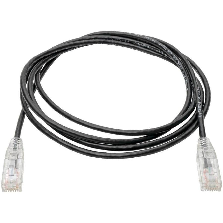 Tripp Lite N201-S06-Bk Cat6 Gigabit Snagless Slim Utp Ethernet Cable (Rj45 M/M), Black, 6 Ft. (1.83 M)