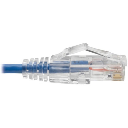 Tripp Lite N201-S07-Bl Cat6 Gigabit Snagless Slim Utp Ethernet Cable (Rj45 M/M), Blue, 7 Ft. (2.13 M)