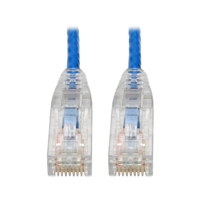 Tripp Lite N201-S6N-Bl Cat6 Gigabit Snagless Slim Utp Ethernet Cable (Rj45 M/M), Blue, 6-In. (15.24 Cm)