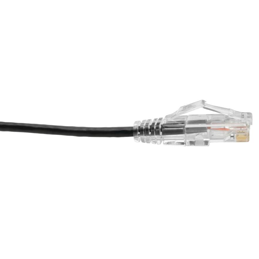 Tripp Lite N201-S6N-Bk Cat6 Gigabit Snagless Slim Utp Ethernet Cable (Rj45 M/M), Black, 6-In. (15.24 Cm)