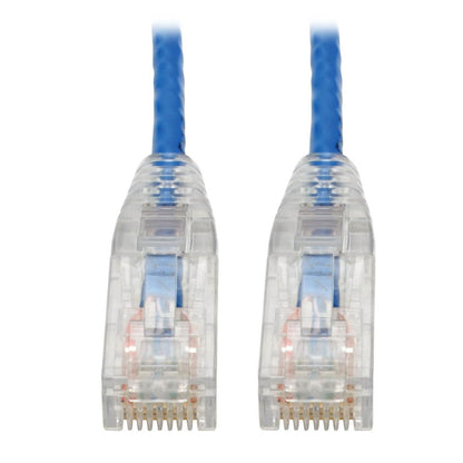 Tripp Lite N201-S8N-Bl Cat6 Gigabit Snagless Slim Utp Ethernet Cable (Rj45 M/M), Blue, 8-In. (20.32 Cm)