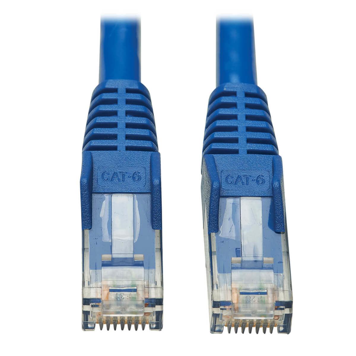 Tripp Lite N201P-006-Bl Cat6 Gigabit Snagless Molded Utp Ethernet Cable (Rj45 M/M), Poe, Cmr-Lp, Blue, 6 Ft. (1.83 M)