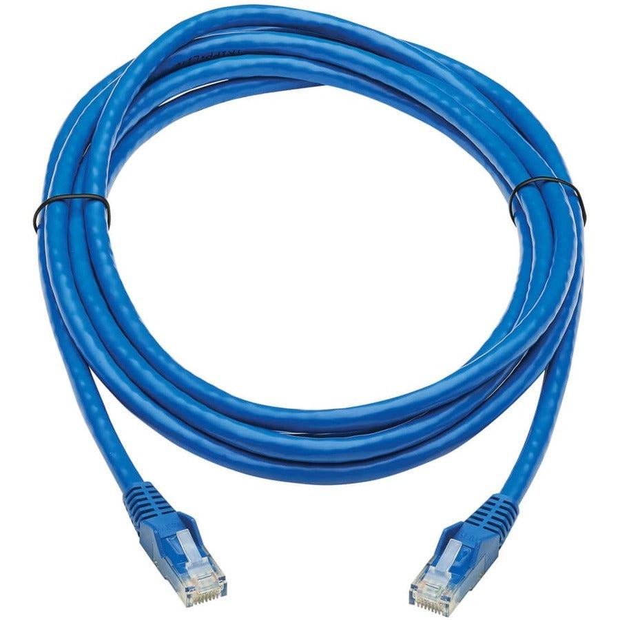 Tripp Lite N201P-010-Bl Cat6 Gigabit Snagless Molded Utp Ethernet Cable (Rj45 M/M), Poe, Cmr-Lp, Blue, 10 Ft. (3.05 M)